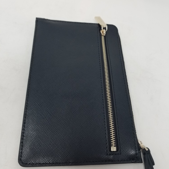 Kate Spade NEW Black Zip Wristlet Fits Phone - Picture 6 of 13